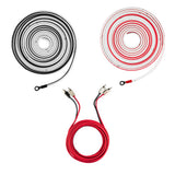 8-GA Marine Tinned OFC Amplifier Installation Kit - WHITE - detail view | Silarius