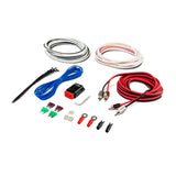 8-GA Marine Tinned OFC Amplifier Installation Kit - WHITE - detail view | Silarius