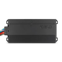 NVY 4-Channel Full-Range IPX7 Submersible Marine and Powersports Amplifier 120x4@4-Ohm Watts RMS - front view | Silarius