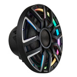 12' Neodymium Marine & Powersport Subwoofer with Digital LED Lights and Carbon Fiber Cone | 800W RM... - rear view | Silarius