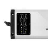 NVY 4-Channel Full-Range IP67 Marine and Powersports Amplifier 200 x 4 @ 4-Ohm Watts RMS - side view | Silarius