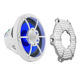 10" Marine 2-Way Hybrid Speaker with RGB LED, Compression Driver and Neodymium Magnet | 450W RMS 4-Ohm - side view | Silarius