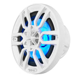 NXL 6.5' 2-Way Coaxial Marine Speaker with LED RGB Lights | 100W RMS 4-Ohm - detail view | Silarius