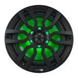 NXL 8' 2-Way Coaxial Marine Speaker with LED RGB Lights | 125W RMS 4-Ohm - rear view | Silarius