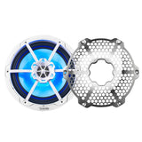 NXL 8' 2-Way Coaxial Marine Speaker With LED RGB Lights 125 Watts Rms 4-Ohm - detail view | Silarius