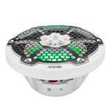 NXL 8' 2-Way Coaxial Marine Speaker With LED RGB Lights 125 Watts Rms 4-Ohm - detail view | Silarius
