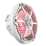 NXL 8' 2-Way Coaxial Marine Speaker With LED RGB Lights 125 Watts Rms 4-Ohm - rear view | Silarius