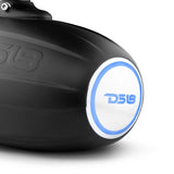 NXL 8' Marine Water Resistant Wakeboard Tower Speakers with Integrated RGB LED Lights 375 Watts - detail view | Silarius