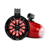 NXL 8' Marine Water Resistant Wakeboard Tower Speakers with Integrated RGB LED Lights 375 Watts - detail view | Silarius