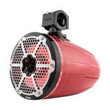 NXL 8" Neodymium Marine and Powersports Towers with Built-in Passive Radiator, 1" Driver and LED RGB Lights 180 Watts Rms