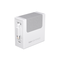Gitryin Retractable 40W Charger - Lightning Cable - front view | Silarius