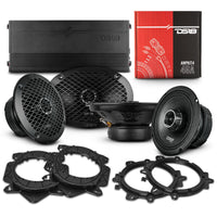 PRO Audio Component System: 6.5' & 6x9' with Built-In Bullet Tweeters - front view | Silarius