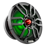 DS18 PRO-GTW10BK 10' Grill with Built-in 1.75' VC Neodymium Bullet Tweeter and RGB Lights 500 Watts... - side view | Silarius