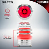 2.3' Neodymium Super Bullet Tweeter 1' Titanium Voice Coil with RGB LED Lights - detail view | Silarius