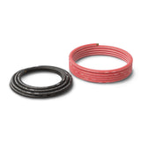 8-GA Ultra Flex CCA Ground Power Cable 5 Ft Black and 20 Ft Red Kit - side view | Silarius