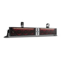 HYDRO 30' Marine Bluetooth Sound Bar - Water Resistant, RGB LED Lights, 8 Speakers, 320W RMS Ampli... - front view | Silarius