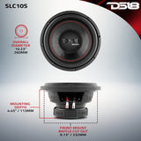 SELECT 10' Subwoofer 220 Watts Rms SVC 4-Ohm - detail view | Silarius