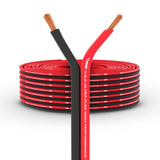 12-GA Ultra Flex CCA Speaker Wire 100 Ft - front view | Silarius
