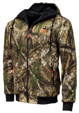 Shadow Men's Heated Hunting Hoodie - Available in Mossy Oak and Real Tree - detail view | Silarius