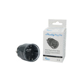 Shelly Plug PM Gen3 Black - detail view | Silarius