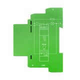 Shelly Pro Dimmer 1PM - side view | Silarius