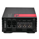 X 4-Channel Ultra Compact Class D Amplifier 4 x 70 Watts Rms @ 4-ohm - detail view | Silarius