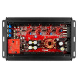 ZXI 4-Channel Class D Amplifier 4 X 125 Watts Rms @ 4-Ohm - side view | Silarius