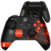 MODDEDZONE BATTLEBORN EXTREME XBOX SERIES X SMART PRO CUSTOM MODDED CONTROLLER - front view | Silarius