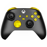MODDEDZONE BLACK GOLD XBOX SERIES X CUSTOM MODDED CONTROLLER - front view | Silarius
