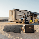 Jackery SolarSaga 40 Air - angle view | Silarius