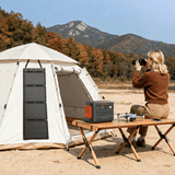 Jackery SolarSaga 40 Air - side view | Silarius
