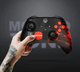 MODDEDZONE BATTLEBORN EXTREME XBOX SERIES X SMART PRO CUSTOM MODDED CONTROLLER - side view | Silarius