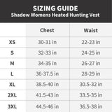 Shadow Women's Heated Hunting Hoodie - Available in Mossy Oak and Real Tree - detail view | Silarius