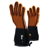 Stealth Heated Glove Liners - NO BATTERIES - GLOVES ONLY - front view | Silarius