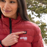Wolf Womens Heated Jacket (Final Sale) - detail view | Silarius