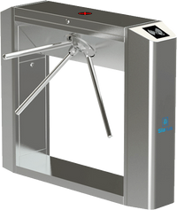 Silarius SIL-TURNSTILE3ARMSS Smart 3-Arm Turnstile Stainless Steel Access Control Gate