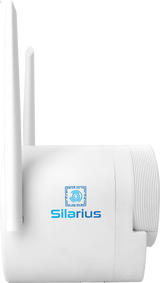 Silarius SIL-BHOMEWIFI2MP28 WiFi APP enabled 2MP Full HD Alarm Outdoor Camera 2.8mm - rear view | Silarius