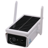 Silarius SIL-SOLARB3MPWIFI36 Bullet 3MP 3.6mm Solar Powered WiFi Camera 3W Panel - rear view | Silarius