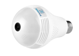 Silarius SIL-FISHBULB3MP 3MP WiFi Bulb Fish-eye Camera with 2-Way Audio - detail view | Silarius