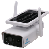 Silarius SIL-SOLARB3MPWIFI36 Bullet 3MP 3.6mm Solar Powered WiFi Camera 3W Panel - detail view | Silarius