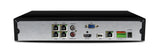 Silarius Pro Series SIL-NVR4CHPOE8 9CH 4-Channels 4K POE NVR Gigabit 8TB HDD - side view | Silarius