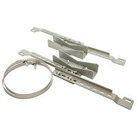 Hubbell IRPKSG Industrial REBOX Pole Mount Kit, Grey Painted Steel