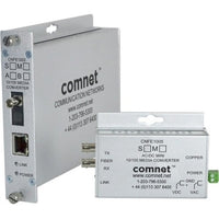 ComNet CNFE1005S2 Transceiver/Media Converter, 100Mbps, ST Connector, sm, Fiber