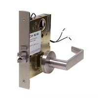 Command Access ML180EUCH 24V RX DPS ML180 Series Electrified Solenoid Schlage L9000 Retro Mortise Lock, Storeroom, Unlocked Electronically, Request to Exit, Door Position Switch, 24V, Chassis Only
