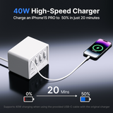 Gitryin Desktop Charging Station 12-in-1 (40W Combo)