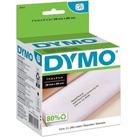 DYMO 30572 Label Maker, Includes Four Rolls of Yellow 1/8 by 3 1/2 Address Blisters, 260 Count Each - DYMO