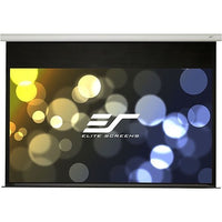 Elite Screens SPM120H-E12 Spectrum Series Fiberglass 120" 4K/8K Ultra HD Wall/Ceiling Mount with 12" Drop Motorized Projector Screen, MaxWhite, 16:9