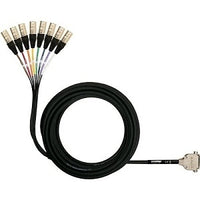 Shure DB25-XLRM Channel DB25 to XLR Male Audio Snake, 25'