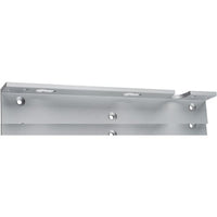 Alarm Controls by ASSA ABLOY AM6370C Alarm Controls AM6370C Bracket for 1200 Series Single Magnetic Lock with Cover, Clear Anodized, 3-Piece
