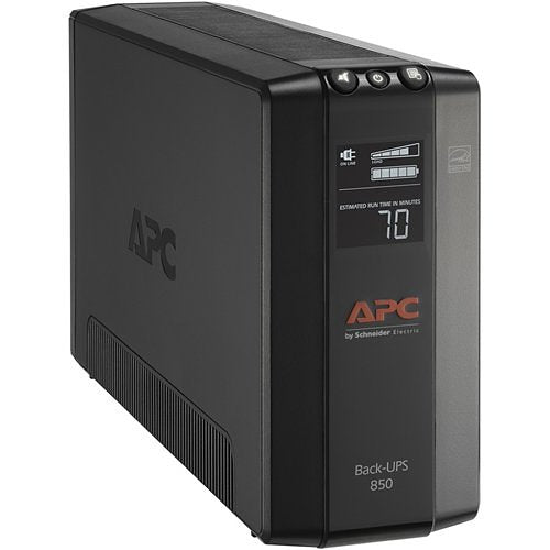 APC BX850M Back-UPS Pro BX850M, Compact Tower, 850VA, AVR, LCD, 120V